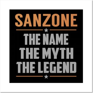 SANZONE The Name The Myth The Legend Posters and Art
